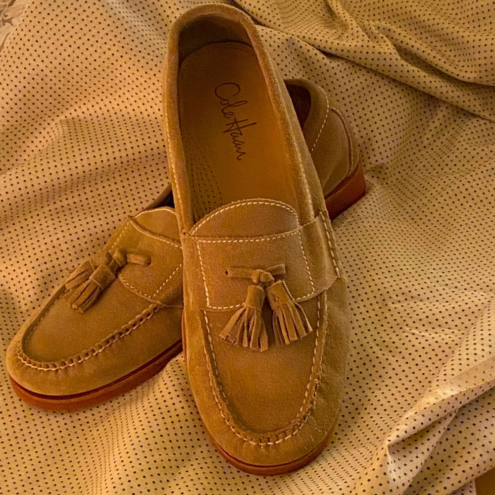 Cole Hann suede loafers